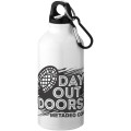 Oregon 400 ml aluminium water bottle with carabiner