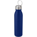 Harper 700 ml stainless steel water bottle with metal loop