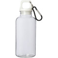 Oregon 400 ml RCS certified recycled plastic water bottle with carabiner