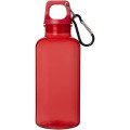 Oregon 400 ml RCS certified recycled plastic water bottle with carabiner