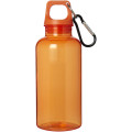 Oregon 400 ml RCS certified recycled plastic water bottle with carabiner