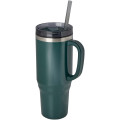 Melbourne 1200 ml RCS certified insulated tumbler with straw
