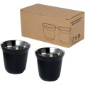 Duo 80 ml RCS certified stainless steel espresso cup set