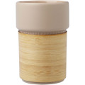 Fika 340 ml tumbler with bamboo sleeve