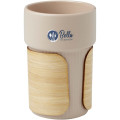 Fika 340 ml tumbler with bamboo sleeve