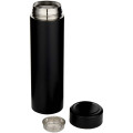 Taylor 450 ml double wall stainless steel flask with tea strainer