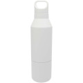 Odessy 600 ml RCS certified recycled stainless steel insulated bottle with 300 ml cup