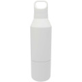 Odessy 600 ml RCS certified recycled stainless steel insulated bottle with 300 ml cup