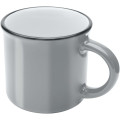 Bari 240 ml ceramic mug with glossy finish