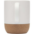 Billie 300 ml ceramic mug with cork details and matt finish