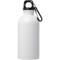 Oregon 400 ml RCS certified single wall stainless steel water bottle with carabiner