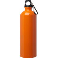 Oregon 750 ml RCS certified single wall stainless steel water bottle with carabiner