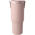 Bronx 900 ml RCS recycled stainless steel copper vacuum insulated tumbler with dual function lid