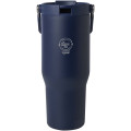 Bronx 900 ml RCS recycled stainless steel copper vacuum insulated tumbler with dual function lid