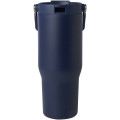 Bronx 900 ml RCS recycled stainless steel copper vacuum insulated tumbler with dual function lid