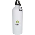 Oregon 750 ml matte RCS recycled single wall stainless steel water bottle with carabiner