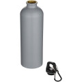 Oregon 750 ml matte RCS recycled single wall stainless steel water bottle with carabiner