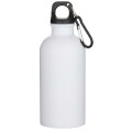 Oregon 400 ml sublimation RCS recycled single wall stainless steel water bottle with carabiner