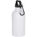 Oregon 400 ml sublimation RCS recycled single wall stainless steel water bottle with carabiner