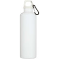 Oregon 750 ml solid colour RCS recycled plastic water bottle with carabiner