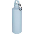 Oregon 750 ml solid colour RCS recycled plastic water bottle with carabiner