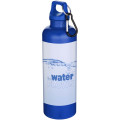 Oregon 750 ml solid colour RCS recycled plastic water bottle with carabiner
