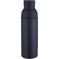 Illuminate 650 ml RCS recycled double wall stainless steel water bottle with 3-piece lid set