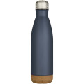 Cove 500 ml double wall vacuum insulated stainless steel water bottle with cork details