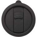 Carter 450 ml ceramic mug with plastic lid