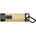 Kuma bamboo/RCS recycled plastic torch with carabiner