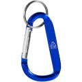 Timor RCS recycled aluminium carabiner keychain