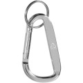 Timor RCS recycled aluminium carabiner keychain