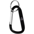 Timor RCS recycled aluminium carabiner keychain