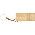 Bosona bamboo phone holder with keychain