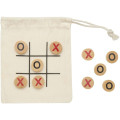 Whorl wooden tic, tac, toe game