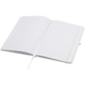 Teak A5 recycled hard cover notebook with lined pages