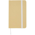 Reed A6 recycled hard cover notebook with plain pages