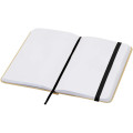 Reed A6 recycled hard cover notebook with plain pages