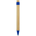 Rattan bamboo and recycled plastic ballpoint pen (black ink)