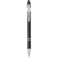 Kish ballpoint pen with silver finish (black ink)