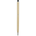 Ore aluminium ballpoint pen with stylus (blue ink)