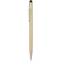 Ore aluminium ballpoint pen with stylus (blue ink)