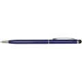 Ore aluminium ballpoint pen with stylus (blue ink)