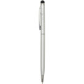 Ore aluminium ballpoint pen with stylus (blue ink)
