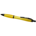 Nash recycled plastic ballpoint pen with black trims (black ink)