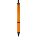 Nash recycled plastic ballpoint pen with black trims (black ink)