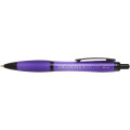Nash recycled plastic ballpoint pen with black trims (black ink)
