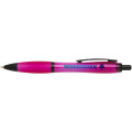 Nash recycled plastic ballpoint pen with black trims (black ink)