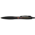 Nash recycled plastic ballpoint pen with black trims (black ink)