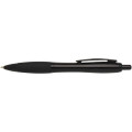 Nash recycled plastic ballpoint pen with black trims (black ink)